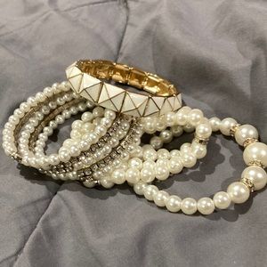 Womens pear bracelet bundle